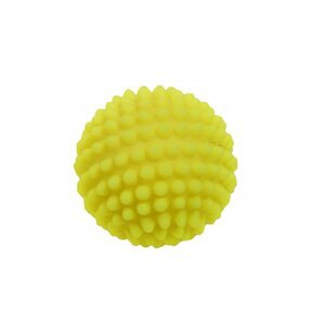 AMAYA Míček masážní reflexní ježek s měkkými bodlinkami 6 cm žlutý