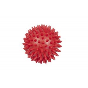 YATE Míček masážní ježek Igel Ball s bodlinkami 7.8 cm  červený
