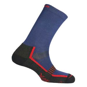 MUND ANDES X-static trekingové ponožky modré L Typ: 42-45 L
