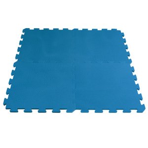 YATE Fitness Homefloor SET 4 ks/balení, modrá