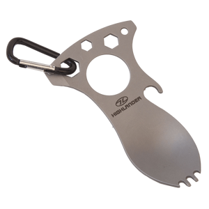 HIGHLANDER Foon 5 in 1 Tool  Multifunkční lžíce (lžíce,otvírák,klíč 10,8,6 mm)